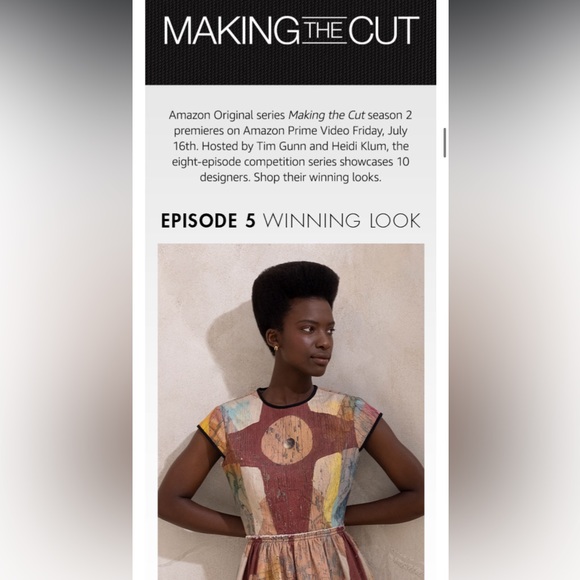 Making the Cut Carnaval Printed Fit & Flare Dress - Picture 8 of 16